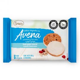 Galletas Integrales con Avena y base sabor a Yogurt Griego Galletas con Avena 