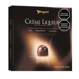 Crème Liqueur - Pralines de chocolate rellenos con crema de licor Vergani 