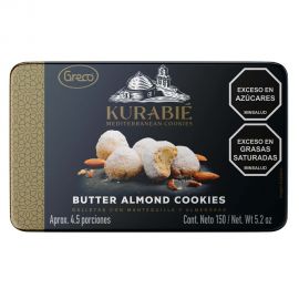 Kurabié Mediterranean Almond Cookies  - Tin Kurabié 