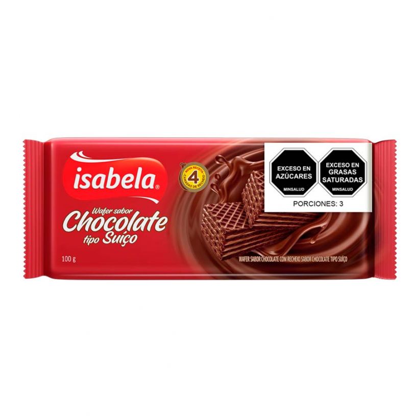 Galleta Wafer Chocolate Suizo 