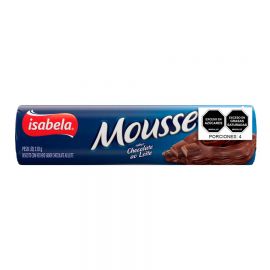 Galleta Mousse - rellena con chocolate con leche Isabela 